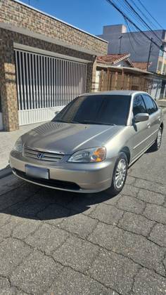 HONDA CIVIC 1.7 EX 16V GASOLINA 4P AUTOMÁTICO HONDA CIVIC 1.7 EX 16V GASOLINA 4P AUTOMÁTICO